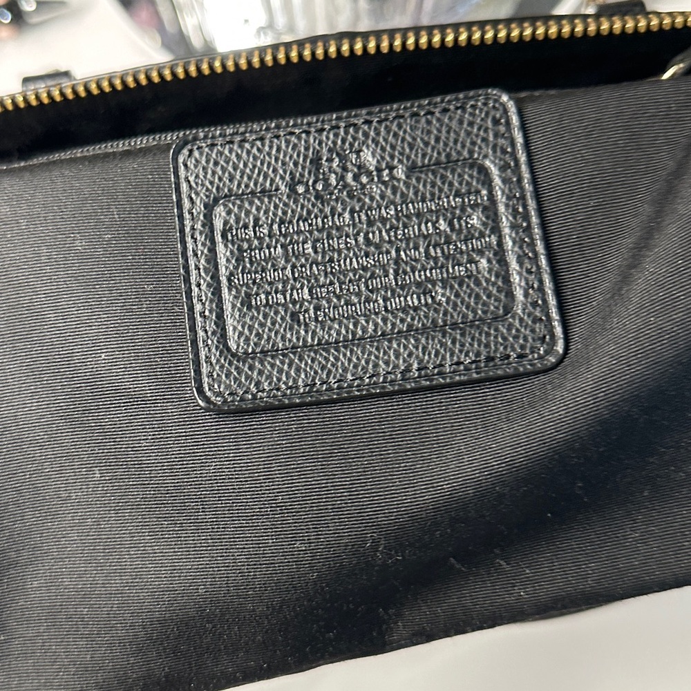 Coach Christy Carry All Black  Bag - Picture 4 of 7